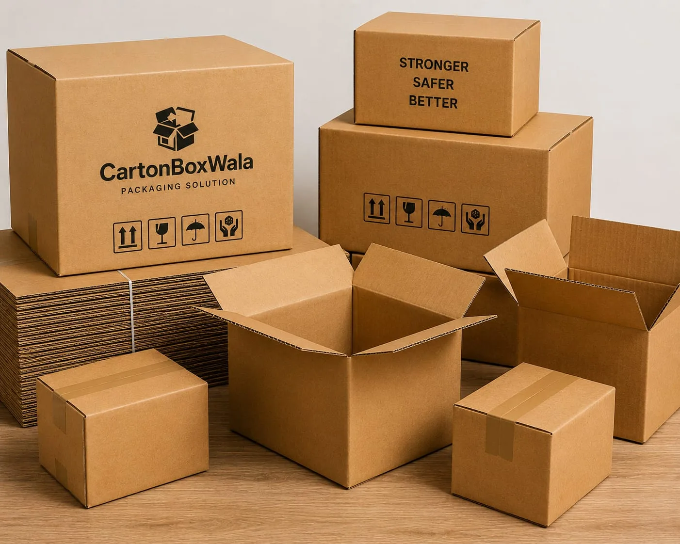 e-commerce shipping universal box - 3 ply carton box in Delhi NCR