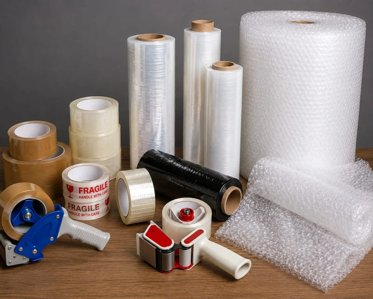 packing material-(tape, bubble, stretch film) carton box in Delhi NCR